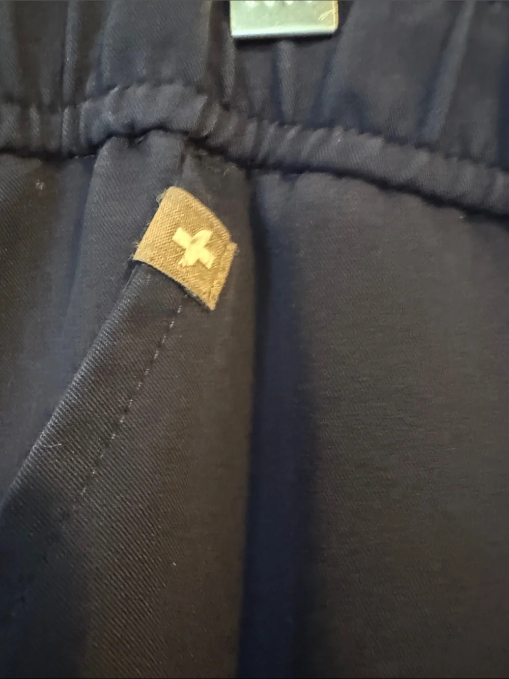 Figs Men's Navy Drawstring Joggers